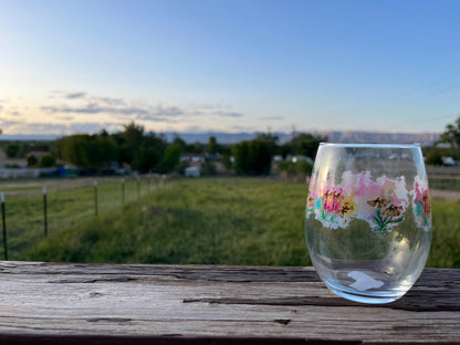 Sisters Not Twins - Stemless Wine Glass