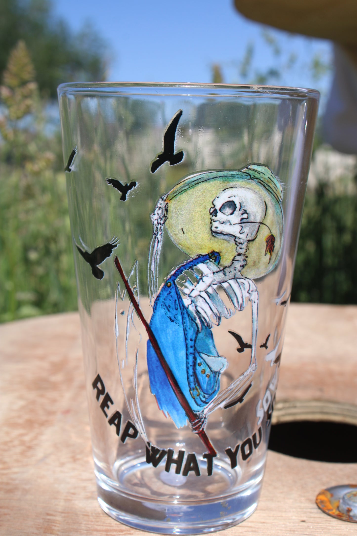 Reap What You Sow -- Shaker Pint Glass