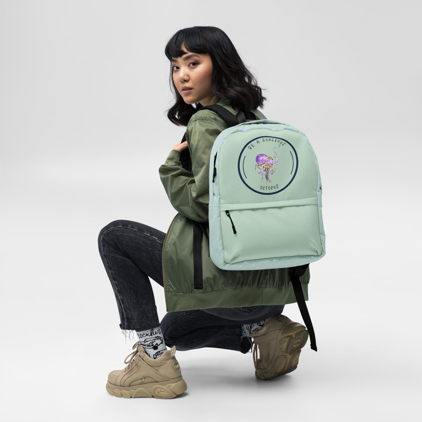 Be A Generous Octopus -- Backpack