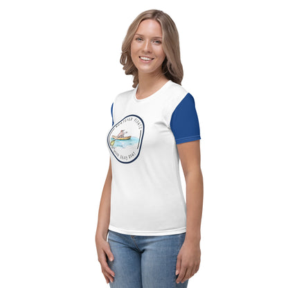 Camiseta de mujer Lo que sea que flote tu barco sexy