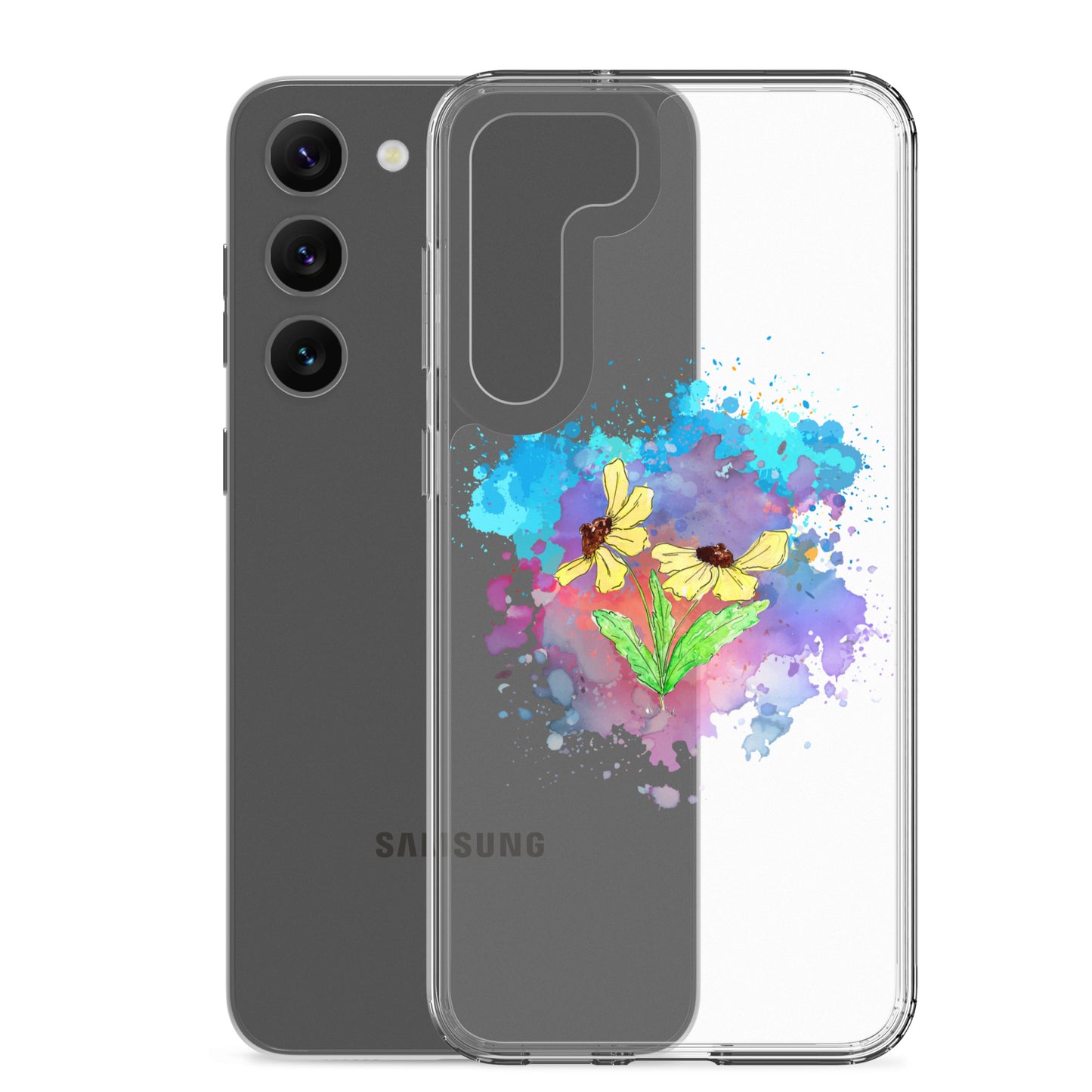 Sisters Not Twins (sin texto) Funda transparente para Samsung®