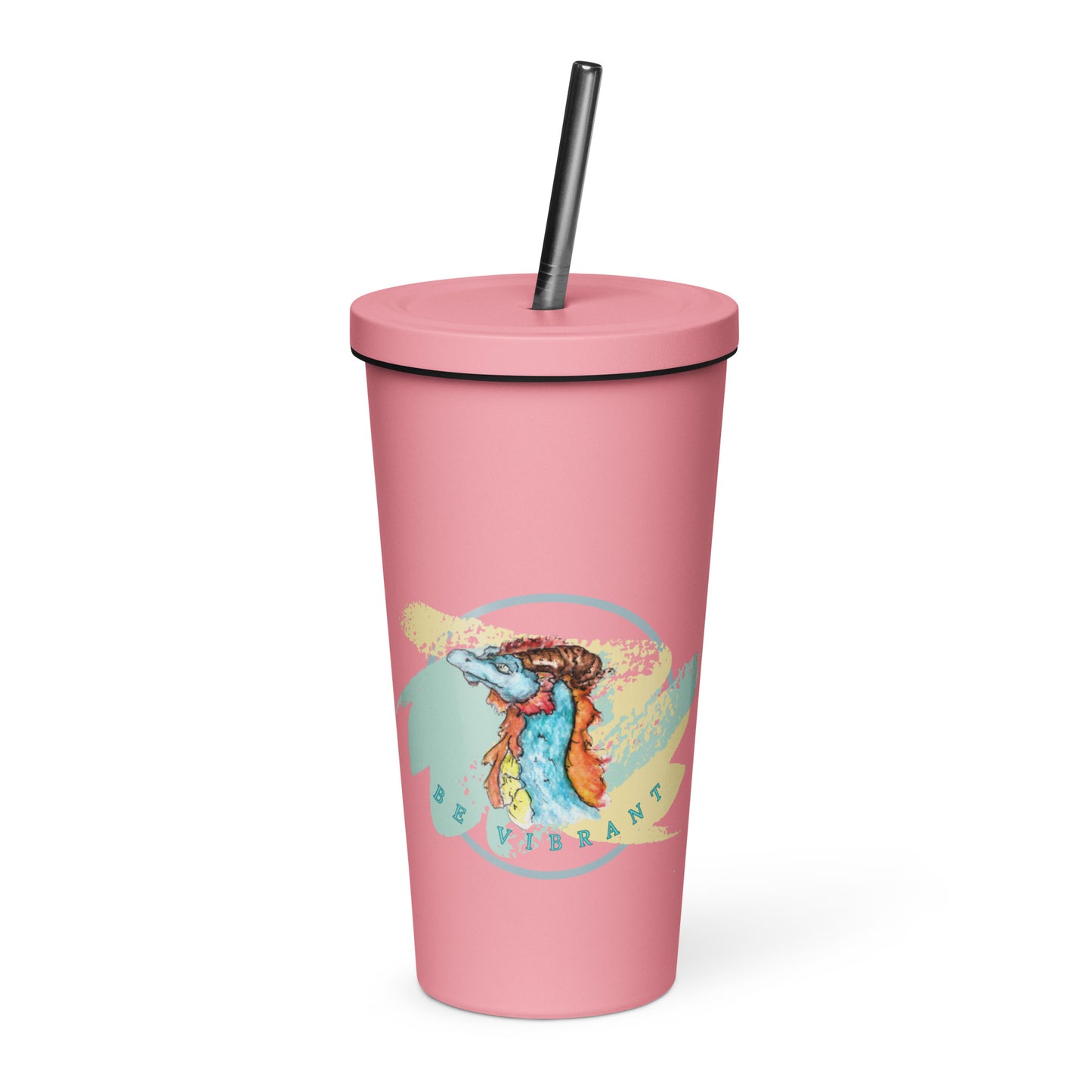 Be Vibrant - Insulated Tumbler w/ Straw