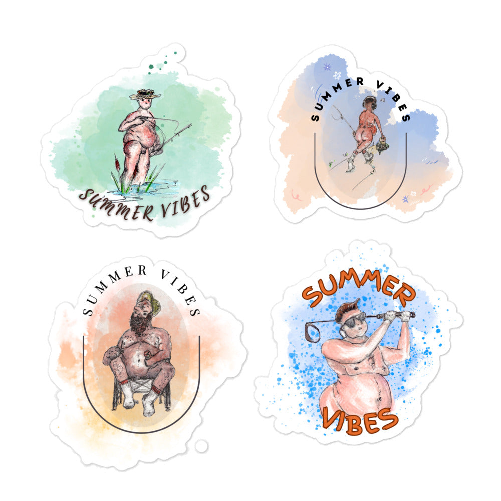 Design Assortment Bubble-free stickers