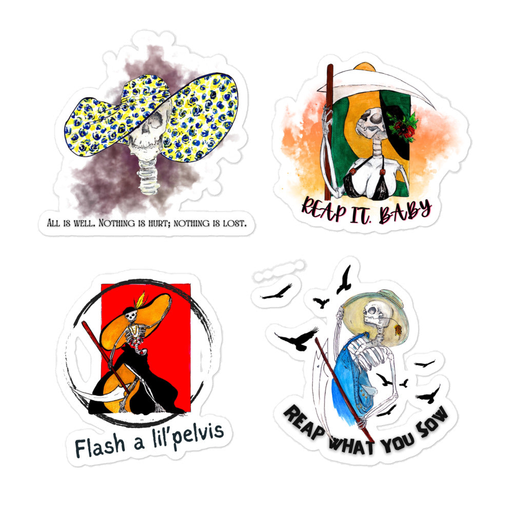 Design Assortment Bubble-free stickers