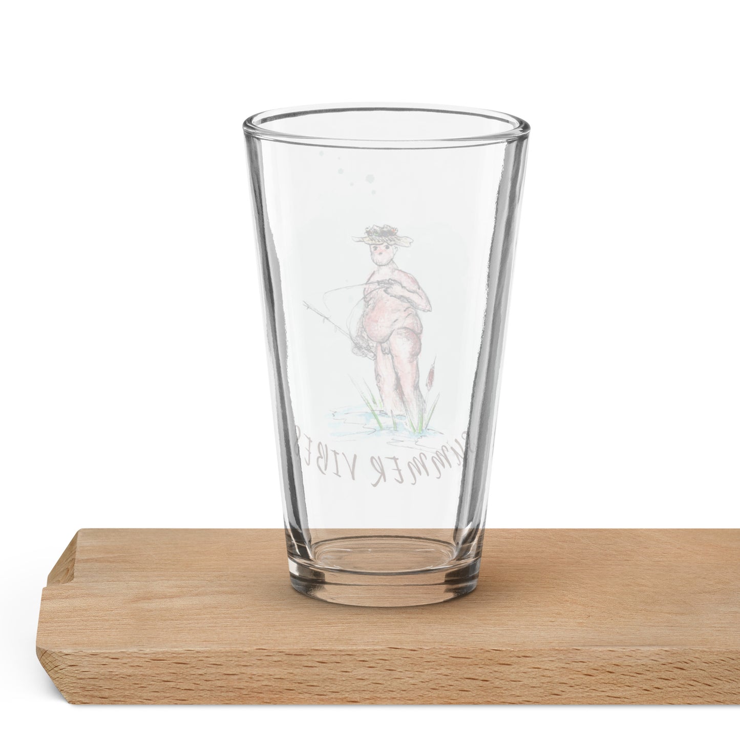 Summer Vibes (Hank) -- Shaker Pint Glass