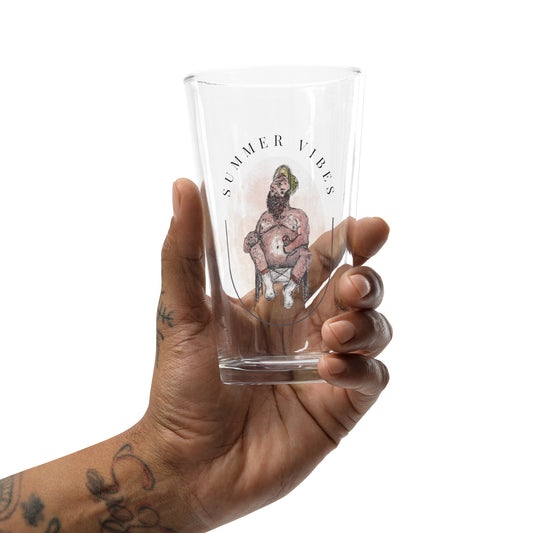 Summer Vibes (Chaz) Shaker pint glass