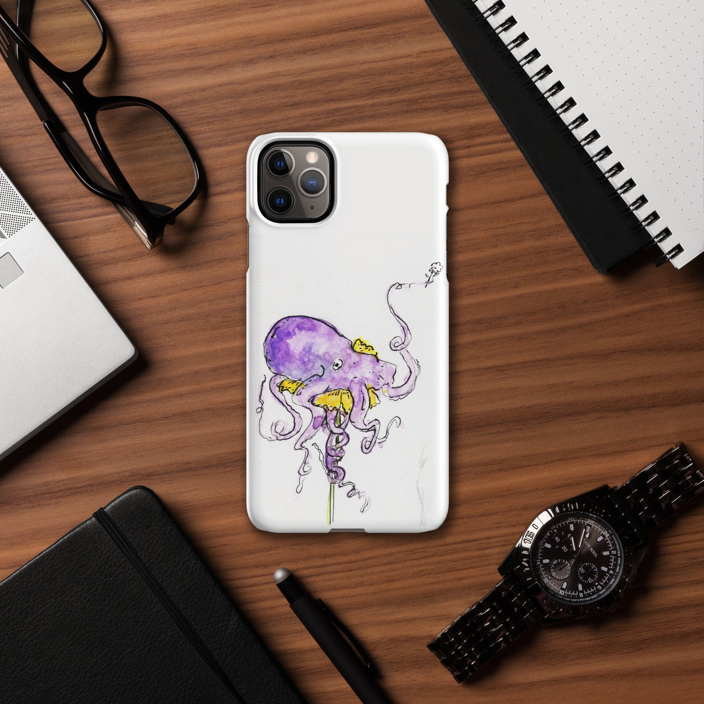 Generous Octopus (no text) -- Snap Case for iPhone®