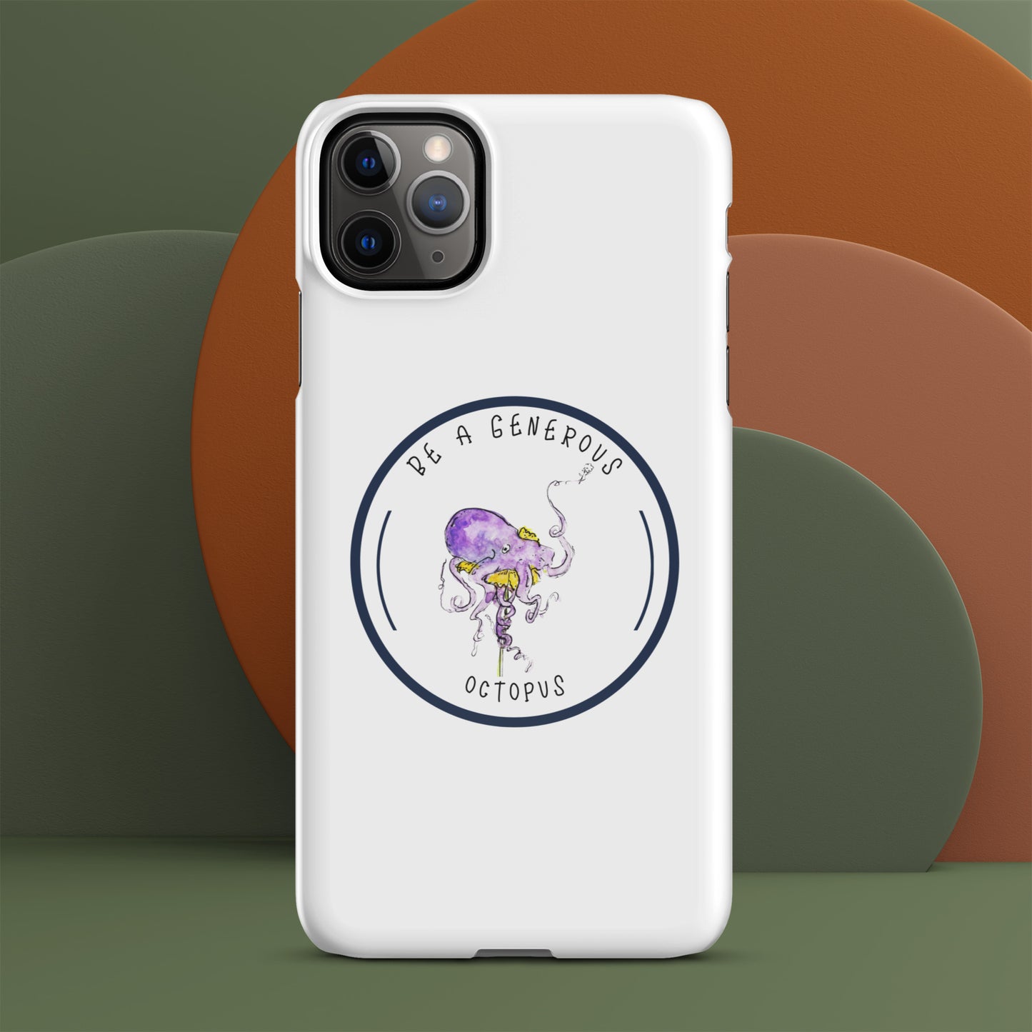 Funda Be A Generous Octopus Snap para iPhone®