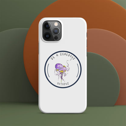 Funda Be A Generous Octopus Snap para iPhone®