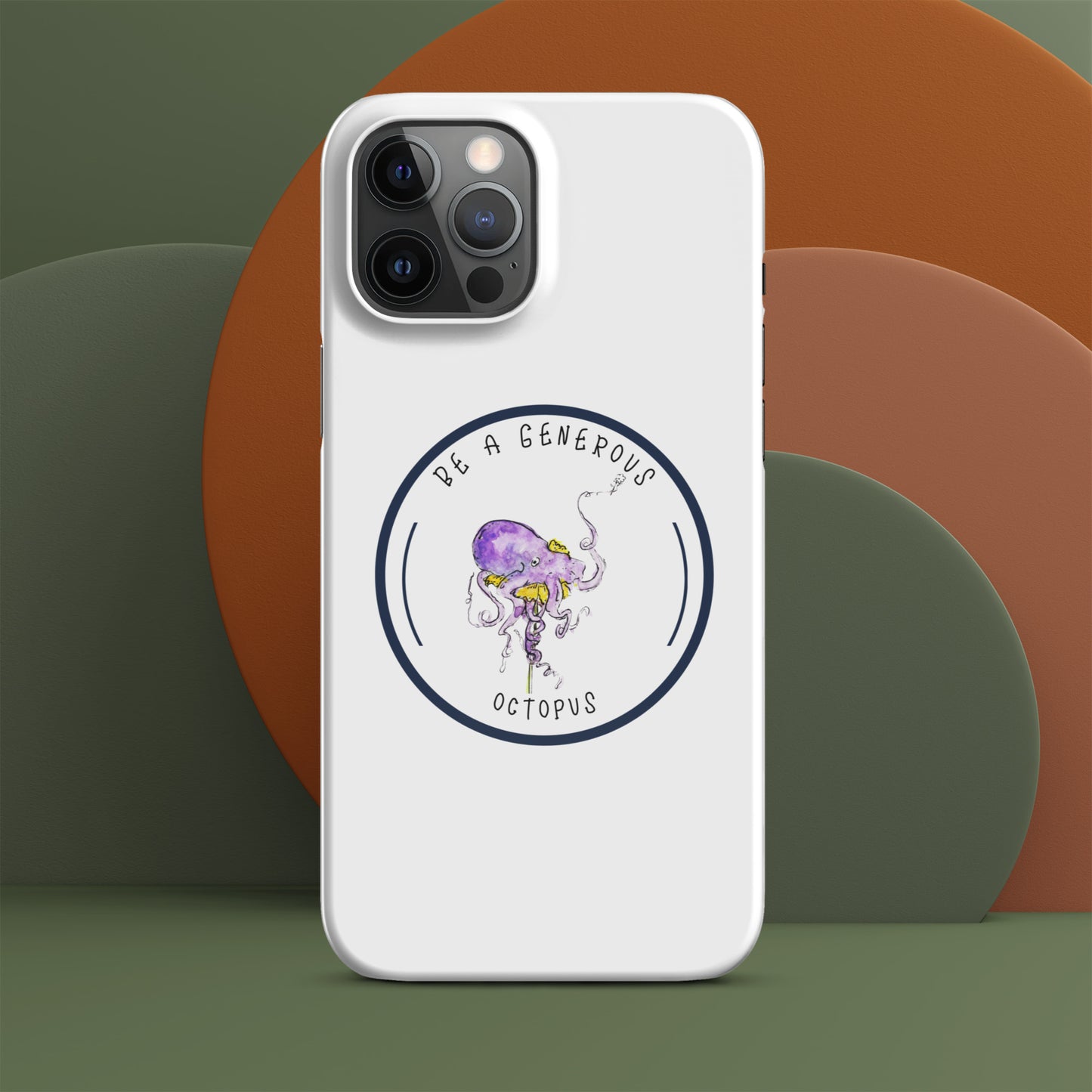 Funda Be A Generous Octopus Snap para iPhone®