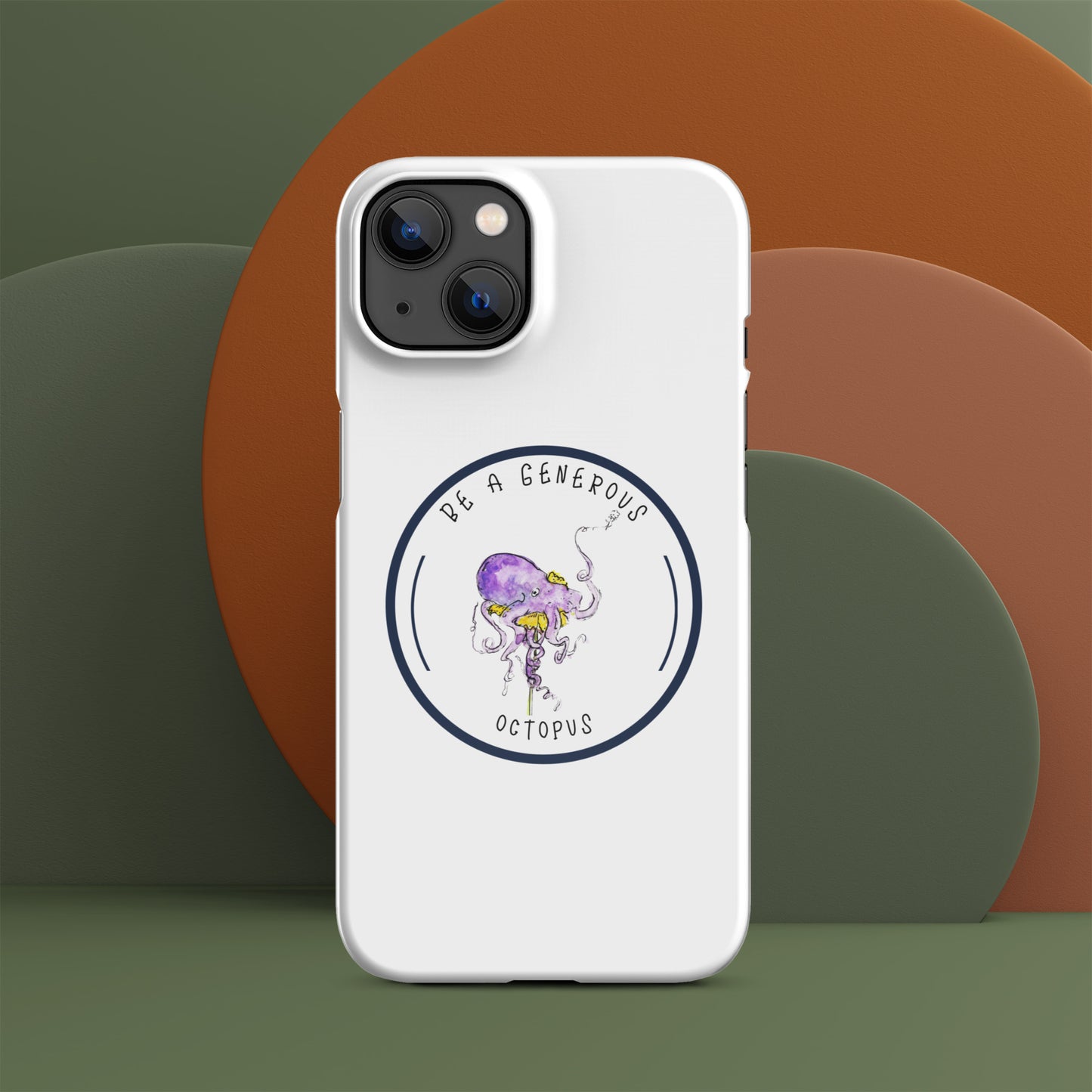 Funda Be A Generous Octopus Snap para iPhone®