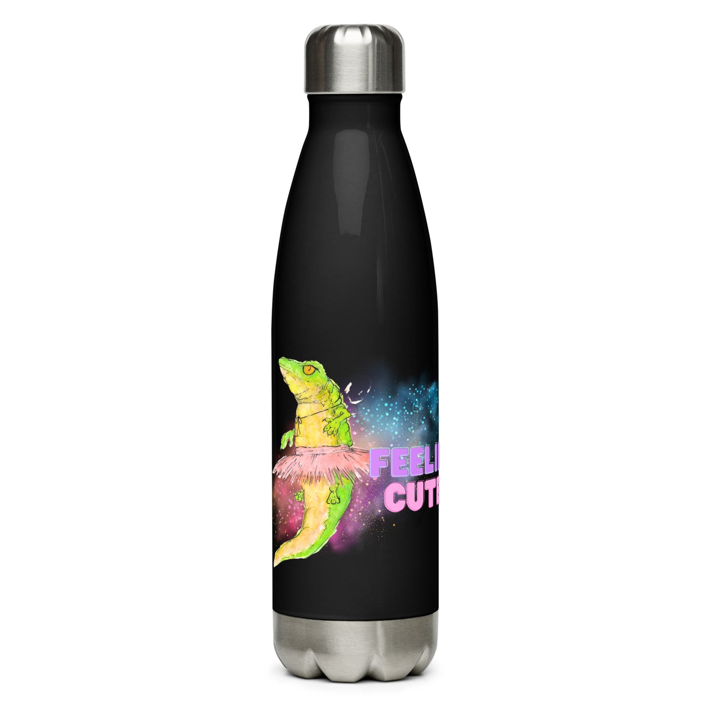 Feelin Cute - Stainless Steel Water Bottle