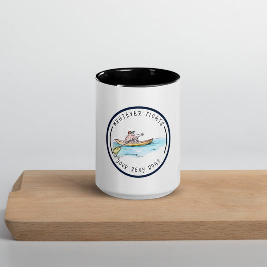 Whatever Floats Your Sexy Boat (Stella) -- Ceramic Mug