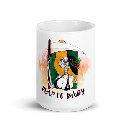 Reap It, Baby -- Glossy Mug