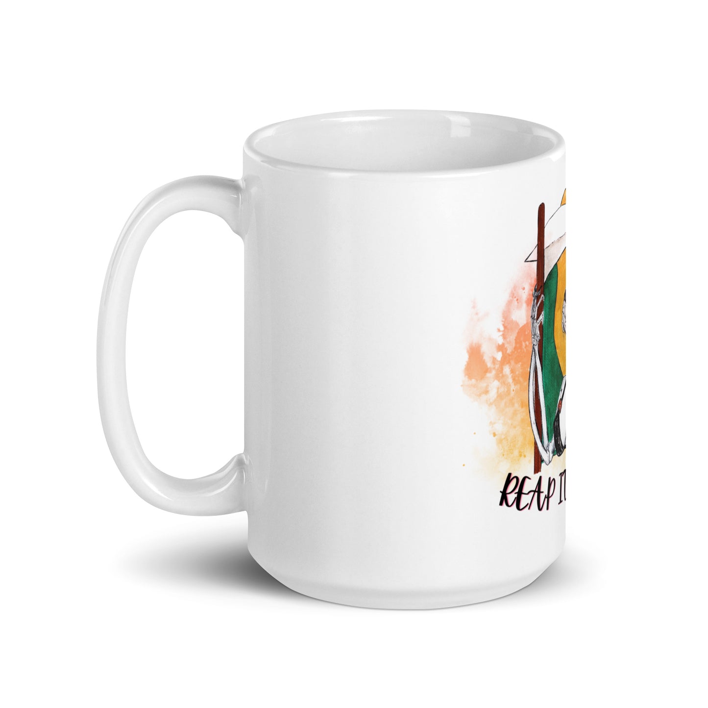 Reap It, Baby -- Glossy Mug